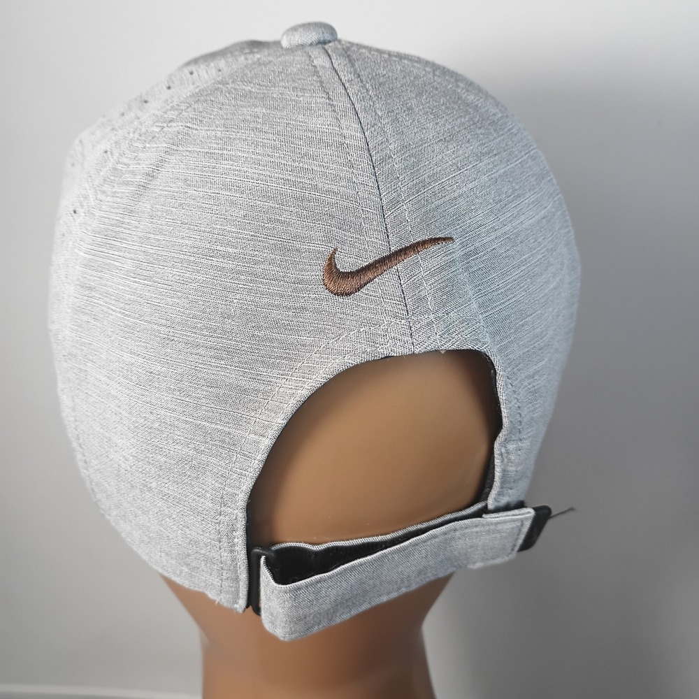 Nike Legacy91 Golf Hat Mens MISC Gray Dri-FIT Adjustable Swoosh Sport AJ5463-091 - Picture 7 of 9